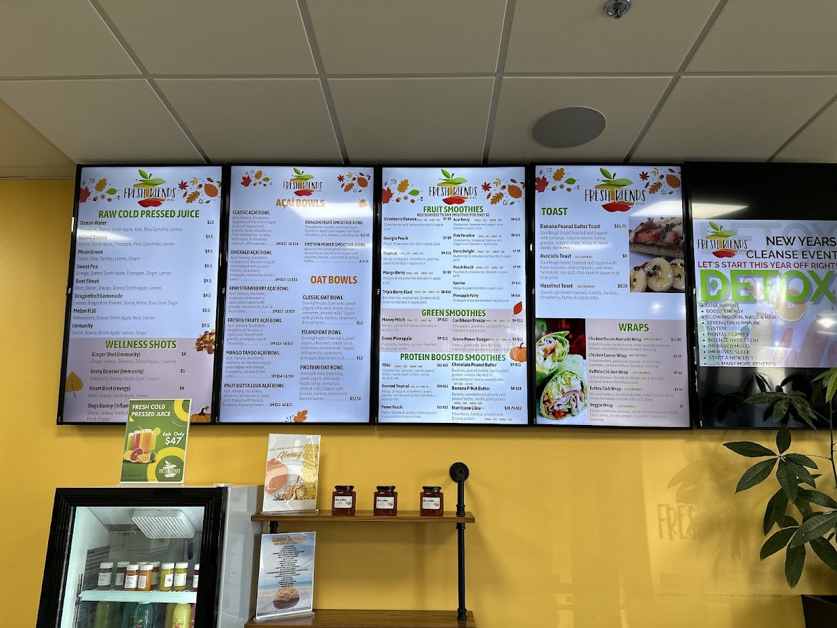 Fresh Blends Photo Menu 6