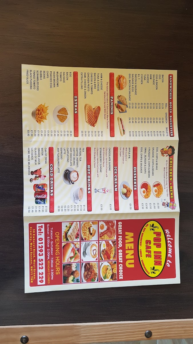 Pop Inn Cafe Photo Menu 8