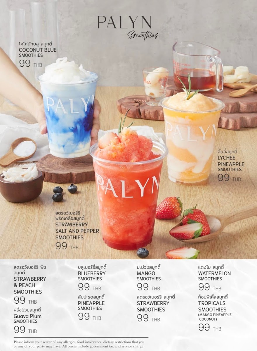 Palyn Cafe and Eatery Photo Menu 6