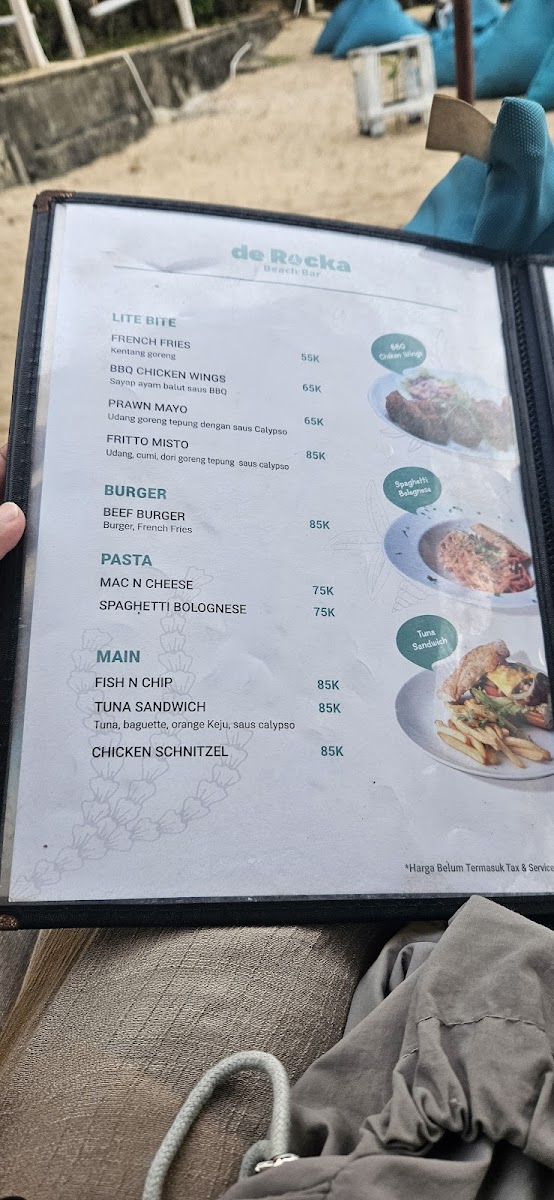 DE ROCKA BEACH BAR Photo Menu 10