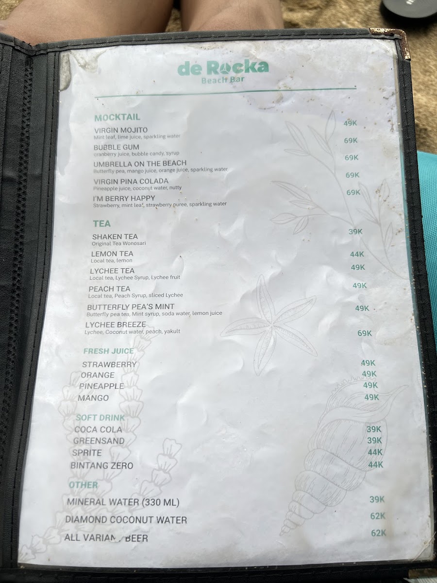 DE ROCKA BEACH BAR Photo Menu 5