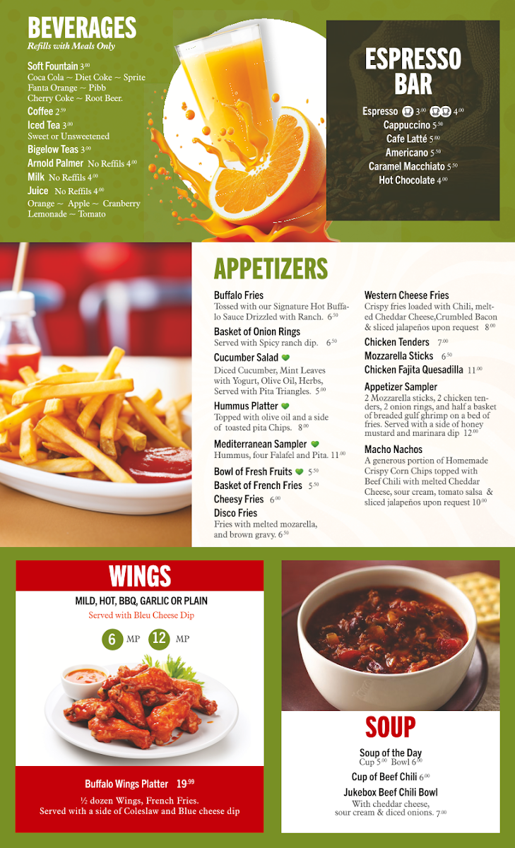 Juke Box Diner Photo Menu 4