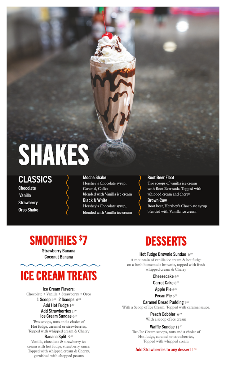 Juke Box Diner Photo Menu 8