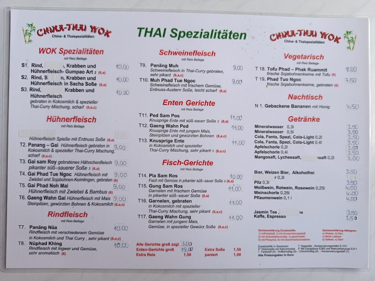 China-Thai Wok Restaurant Photo Menu 5