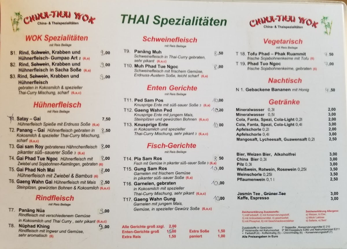 China-Thai Wok Restaurant Photo Menu 7