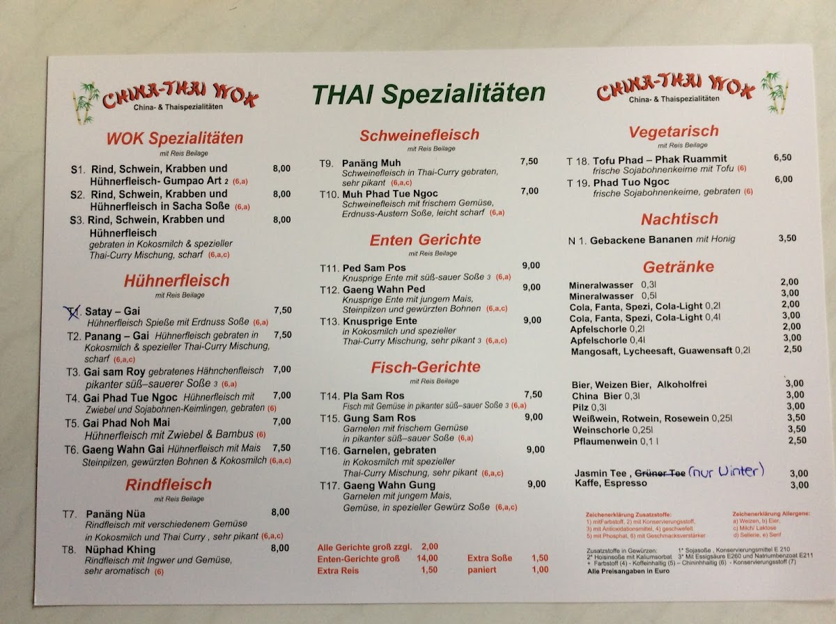 China-Thai Wok Restaurant Photo Menu 8