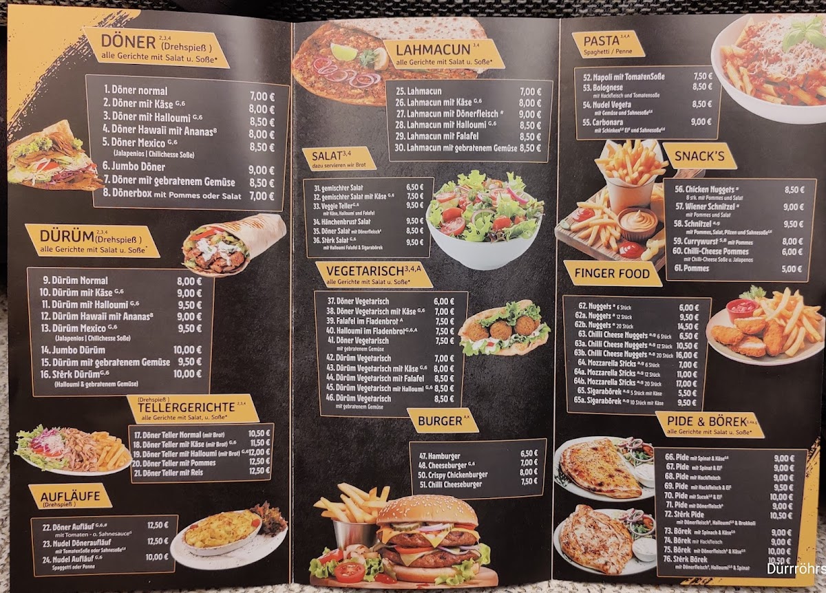 STERK Kebab Haus Photo Menu 2