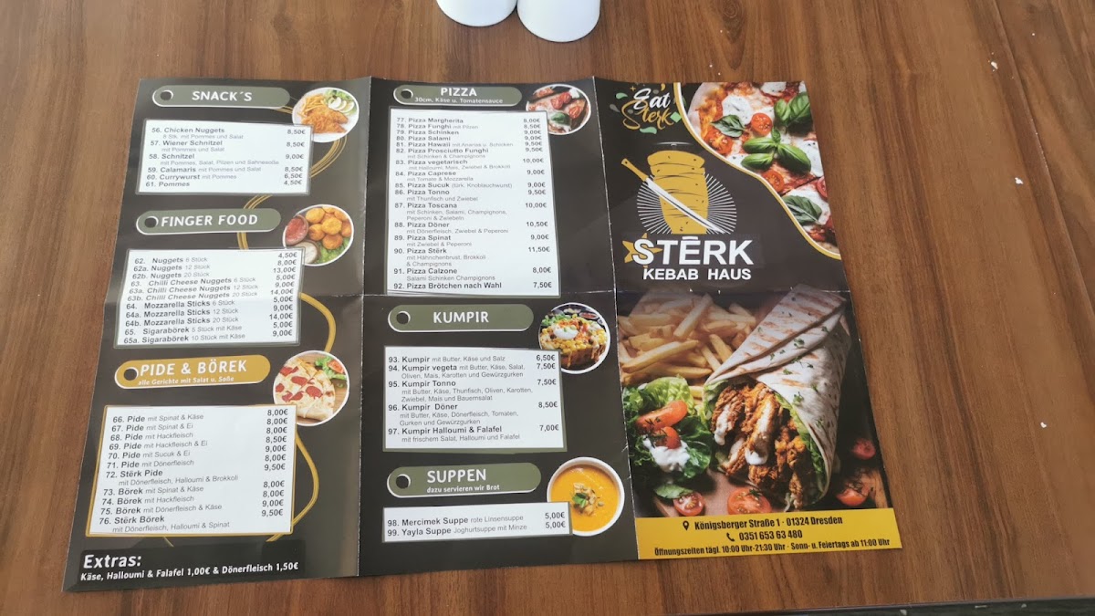 STERK Kebab Haus Photo Menu 3