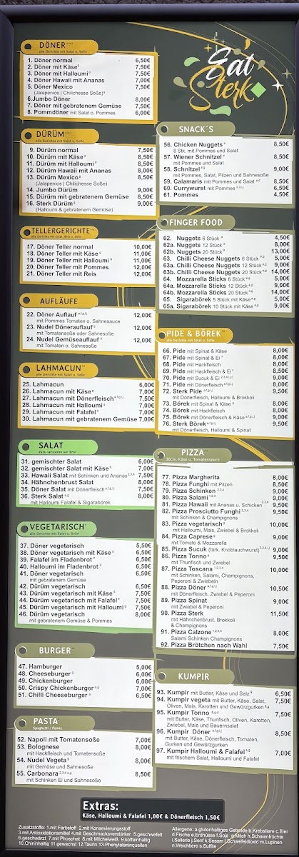 STERK Kebab Haus Photo Menu 4