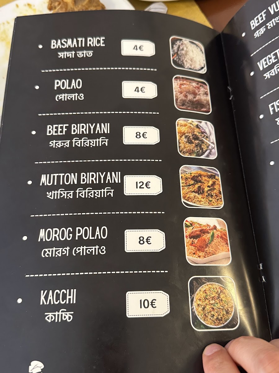 M&S La Famiglia Ristorante Photo Menu 10