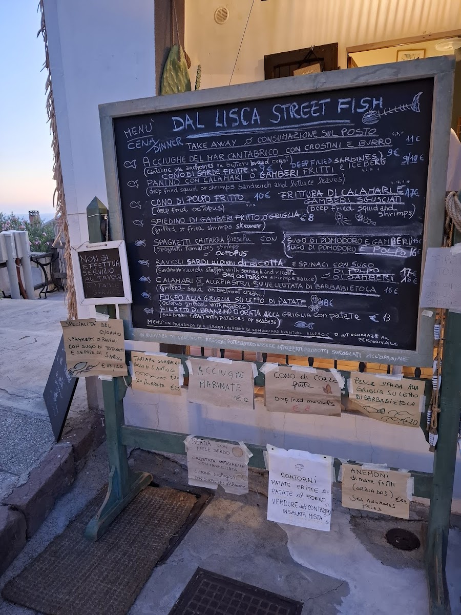 Dal Lisca Street Fish Photo Menu 3