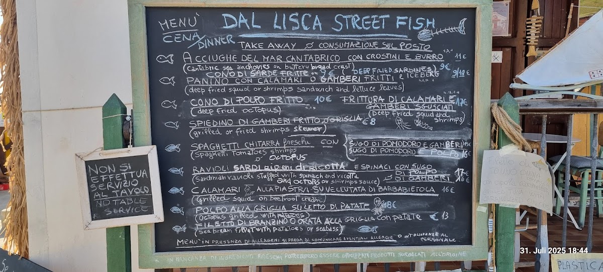 Dal Lisca Street Fish Photo Menu 5