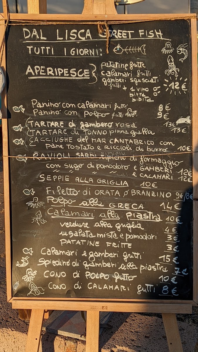 Dal Lisca Street Fish Photo Menu 6