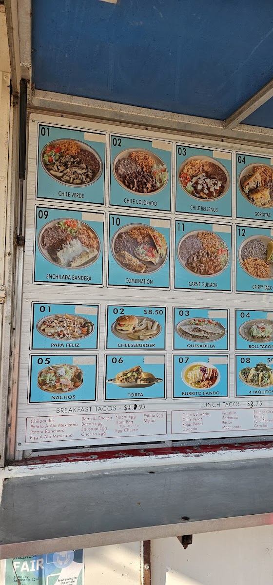 El Taco Feliz Photo Menu 6