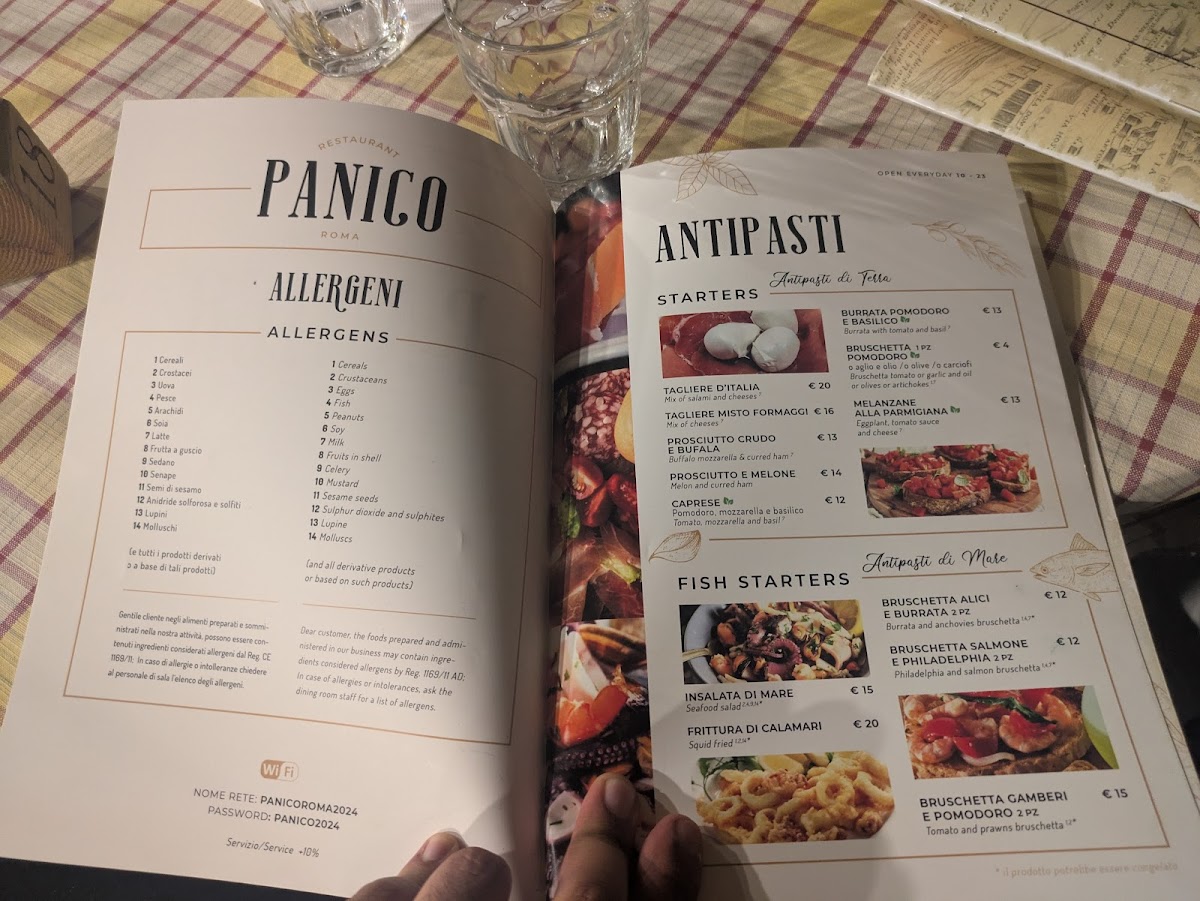 Panico Photo Menu 7