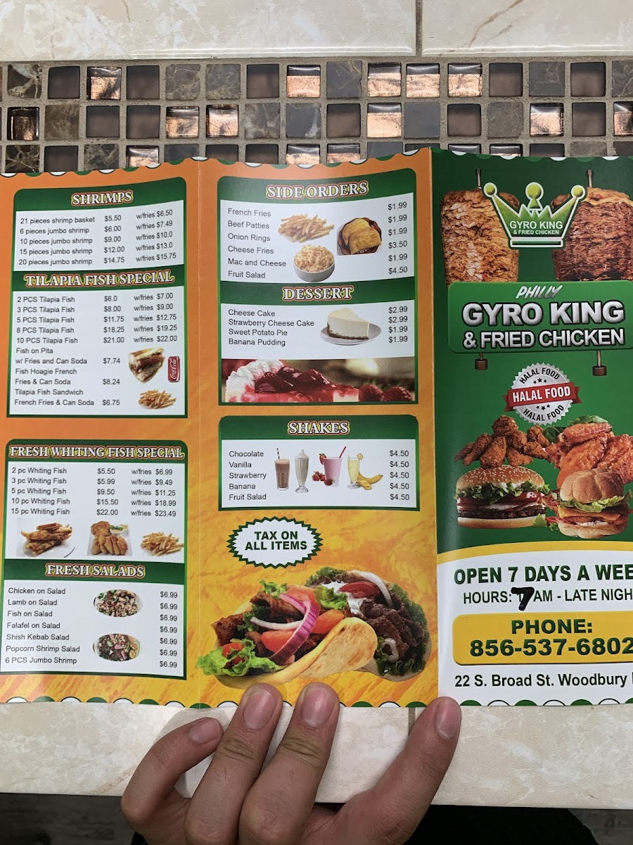 Crown Chicken and Gyro Woodbury Photo Menu 10