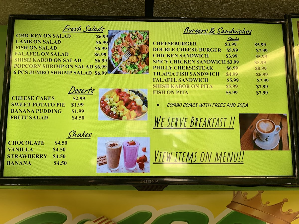 Crown Chicken and Gyro Woodbury Photo Menu 6
