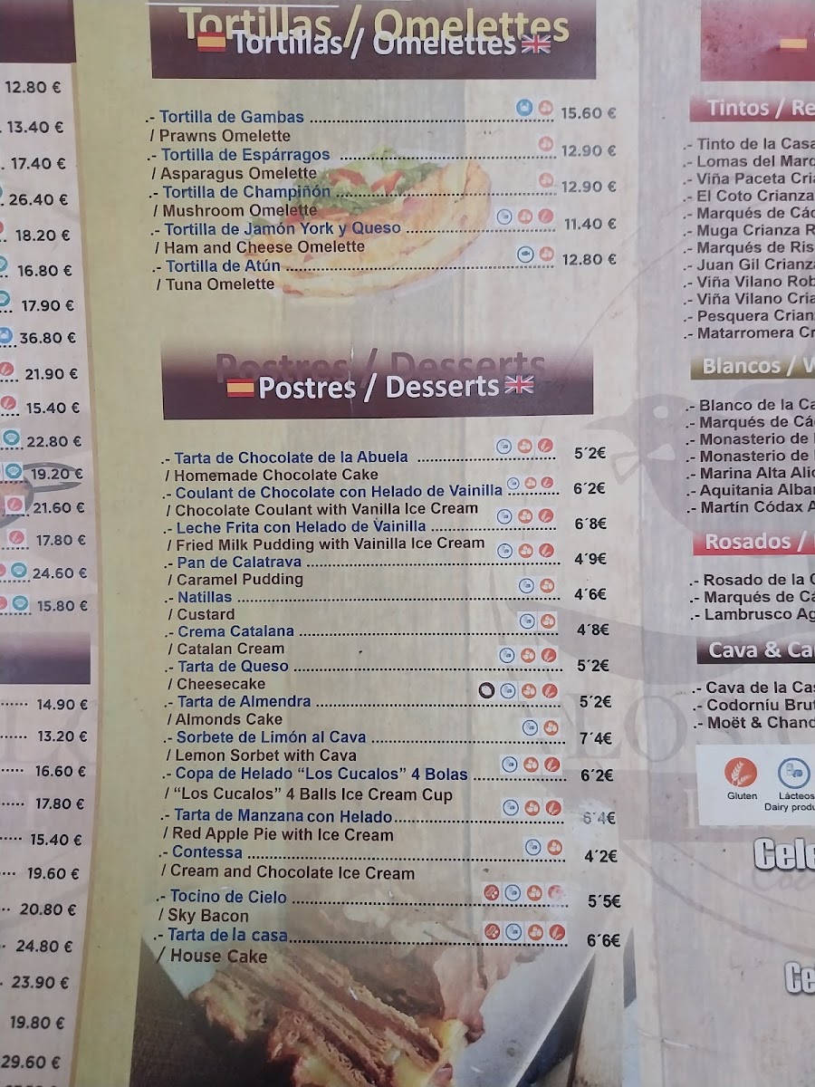 Restaurante Los Cucalos Photo Menu 10