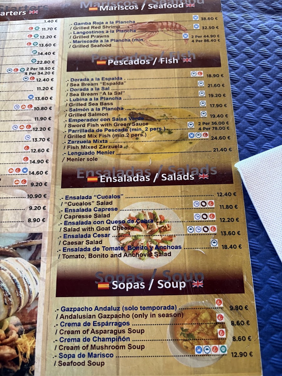Restaurante Los Cucalos Photo Menu 7
