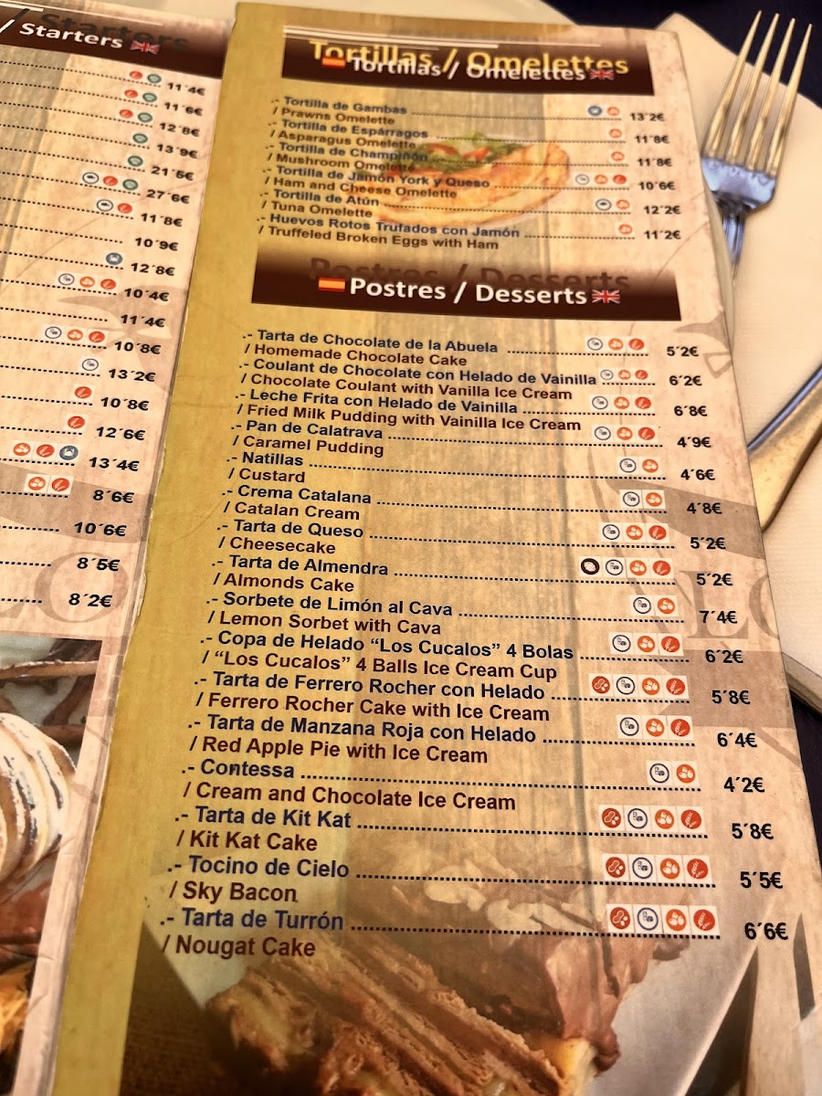 Restaurante Los Cucalos Photo Menu 8