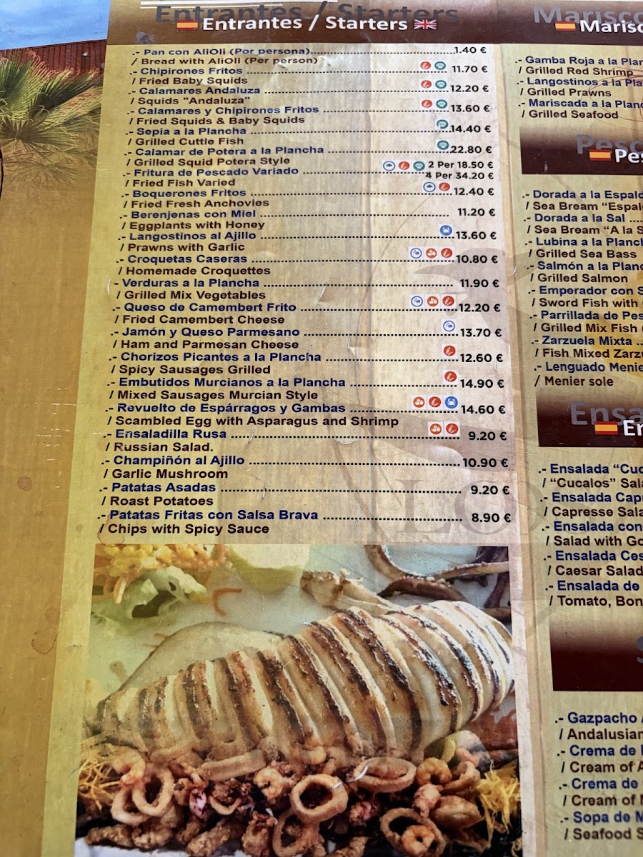 Restaurante Los Cucalos Photo Menu 9