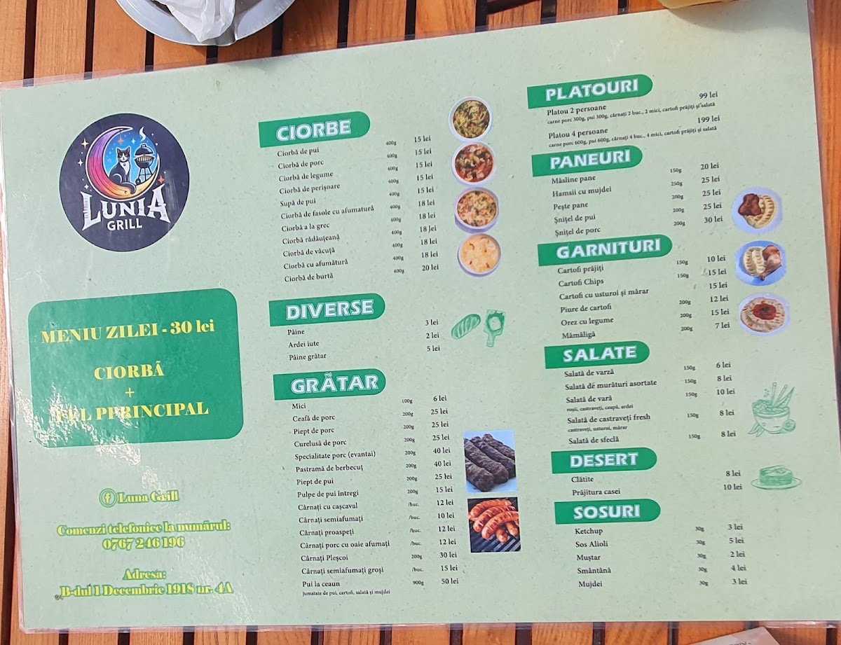Luna grill srl Photo Menu 2