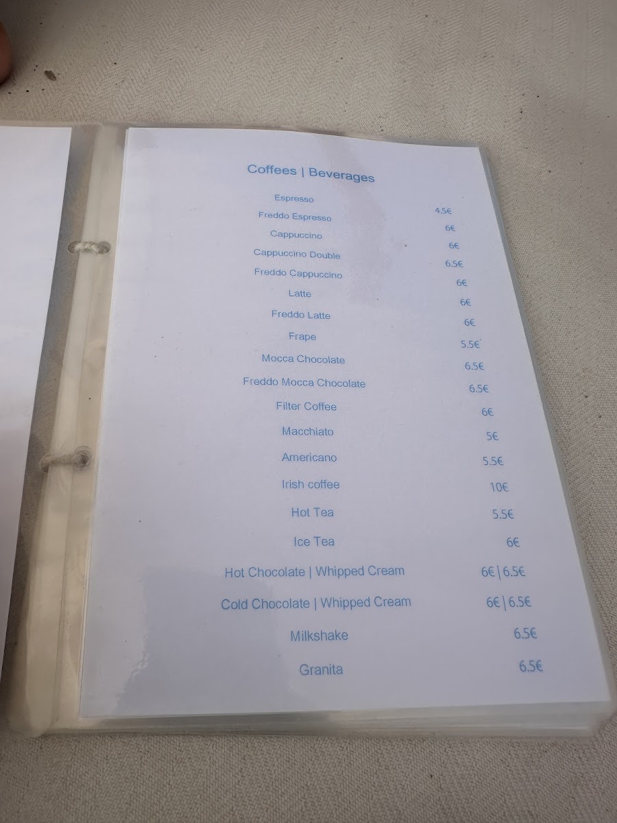 Astra Beach Club Photo Menu 10