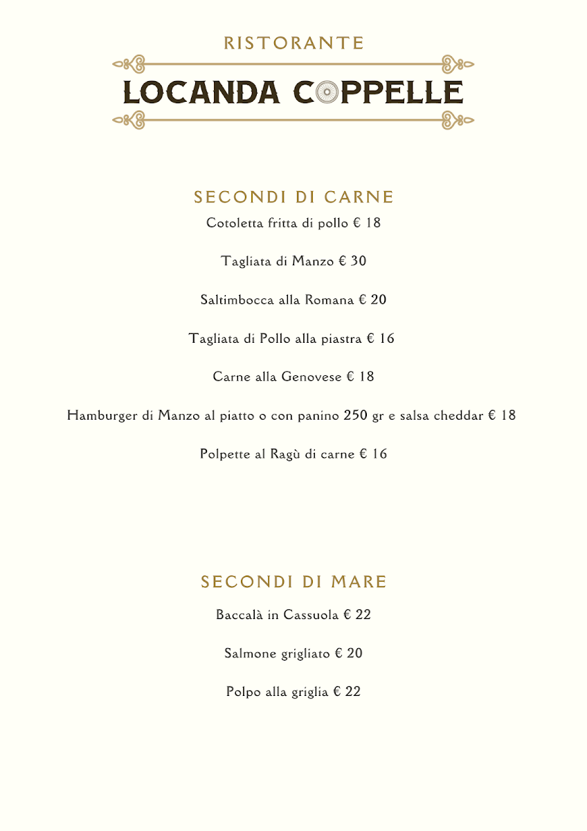 La Fonte Lattea Roma Photo Menu 4