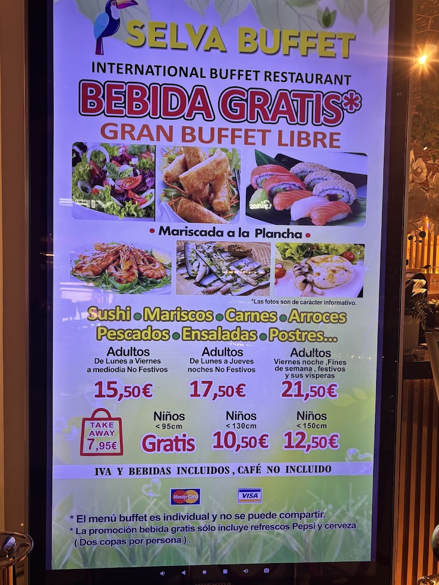 AMZNIA BUFFET Photo Menu 2