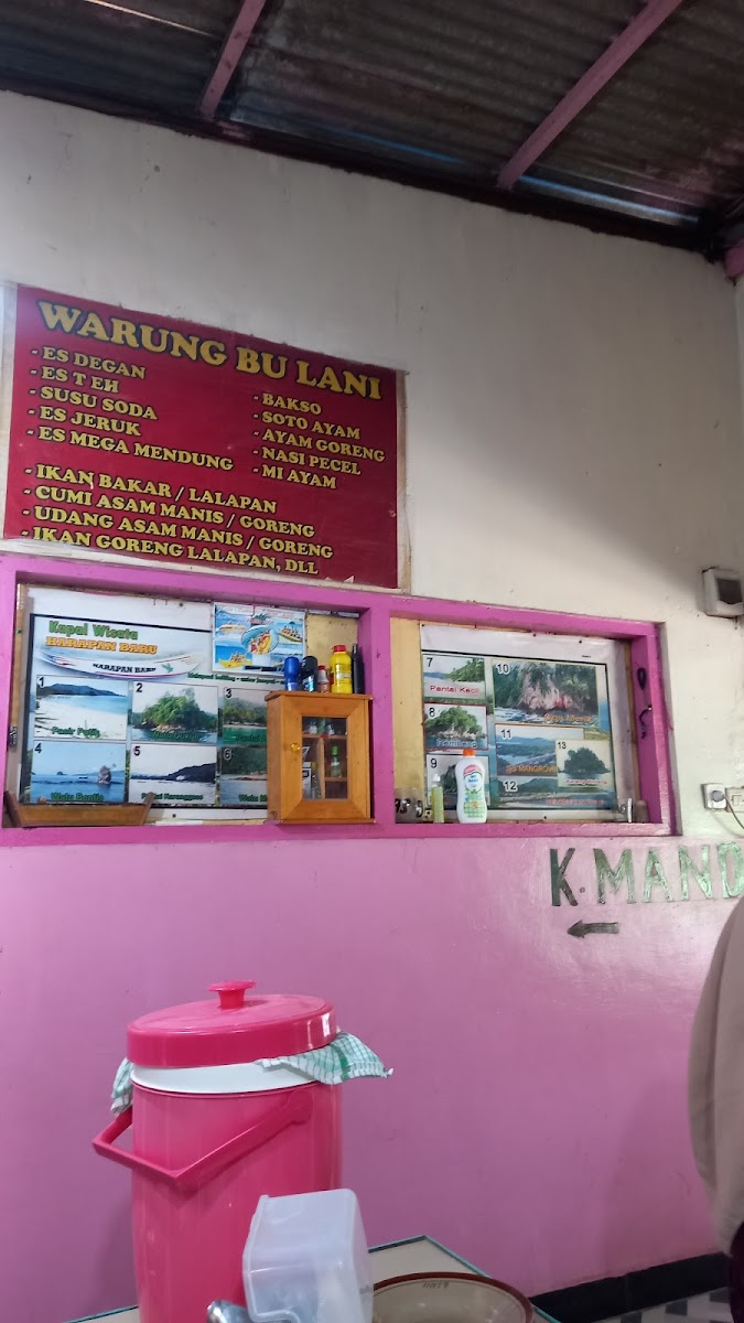 warung bu lani pantai pasir putih Photo Menu 1