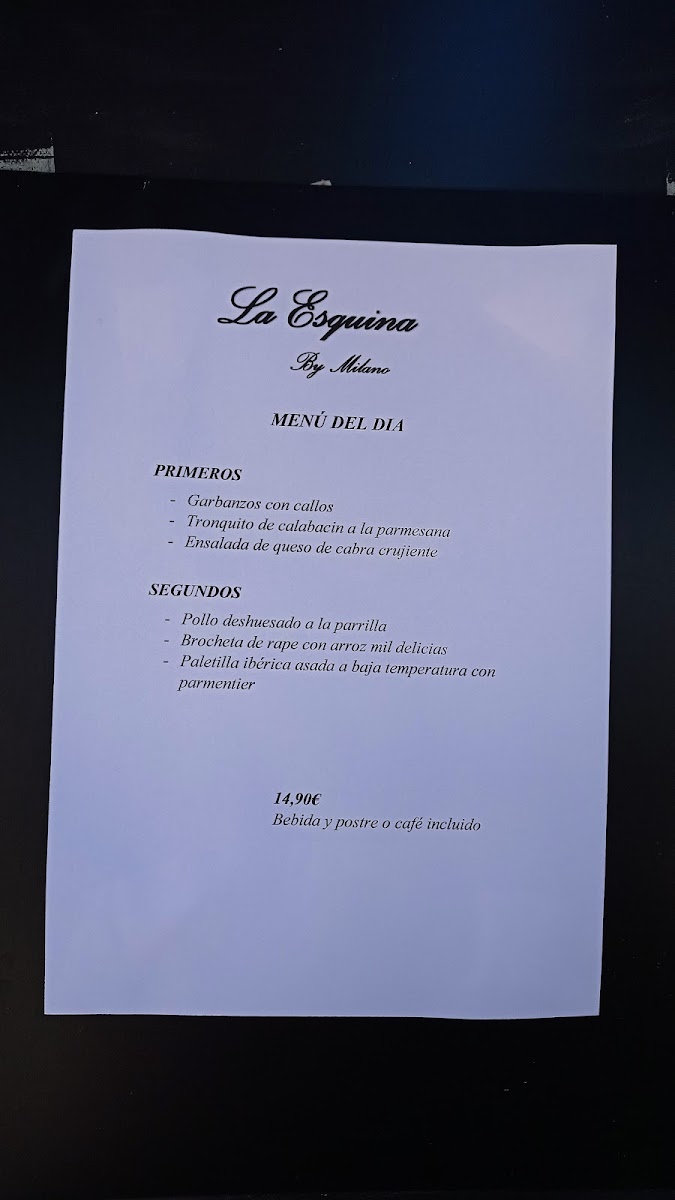 La Esquina By Milano Photo Menu 10