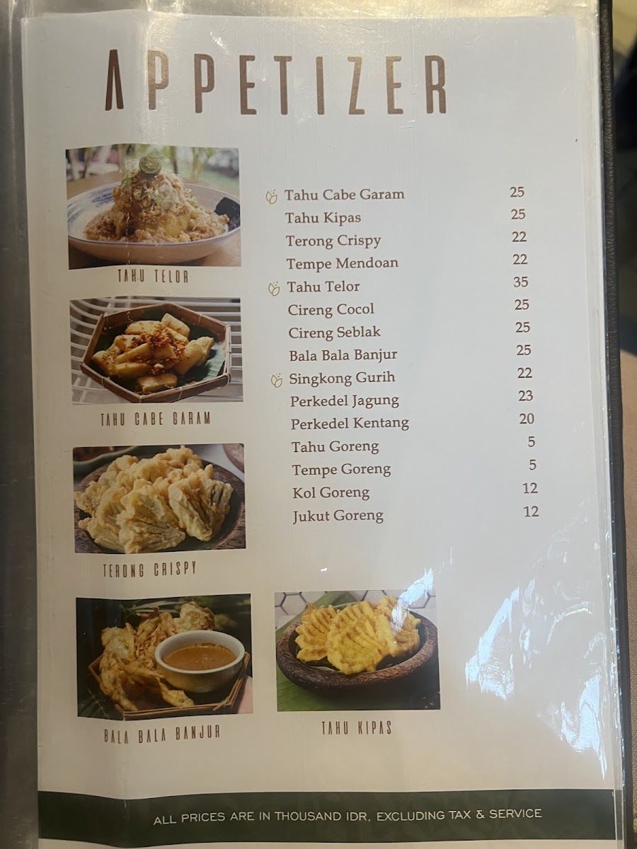 Kapulaga Indonesian Bistro Photo Menu 3