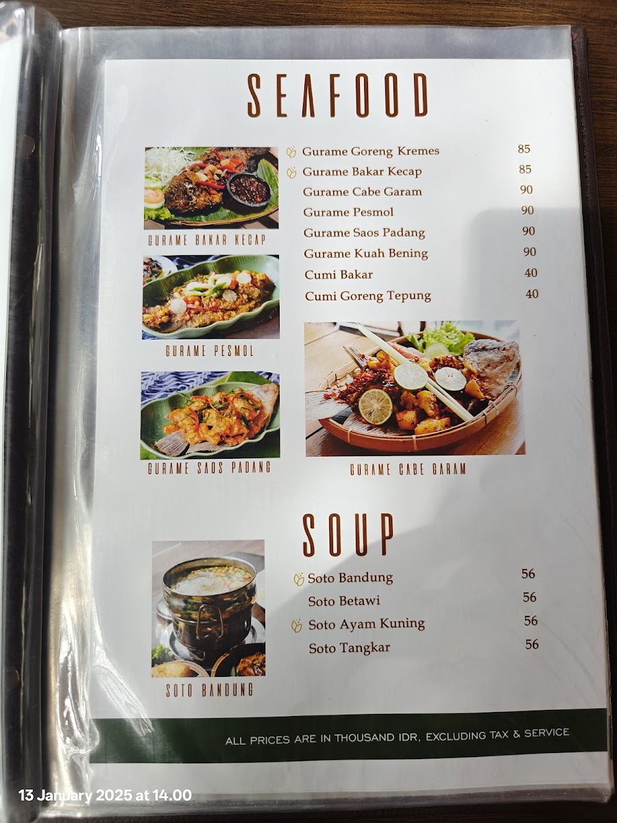 Kapulaga Indonesian Bistro Photo Menu 5