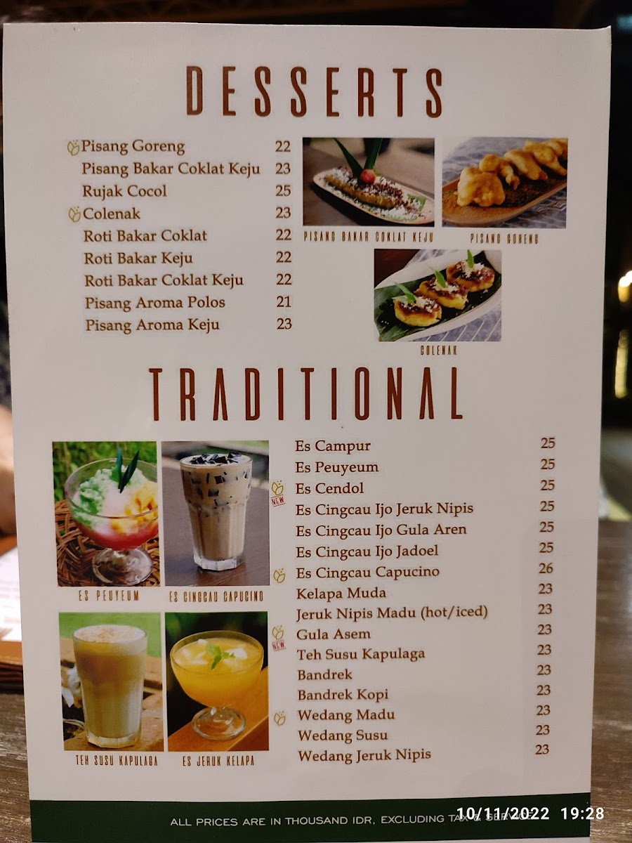 Kapulaga Indonesian Bistro Photo Menu 9