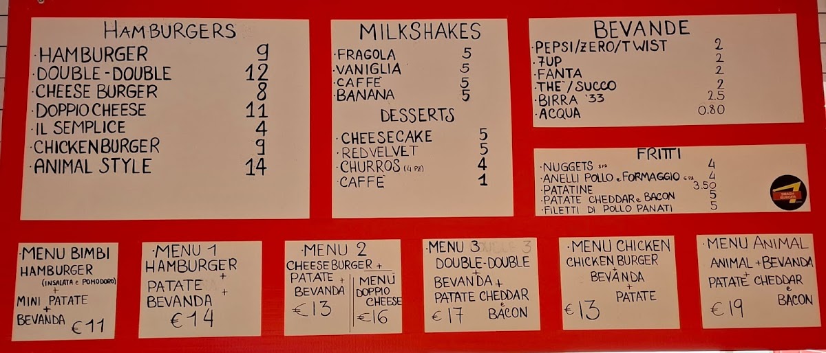 Smash Burger Sulmona Photo Menu 1