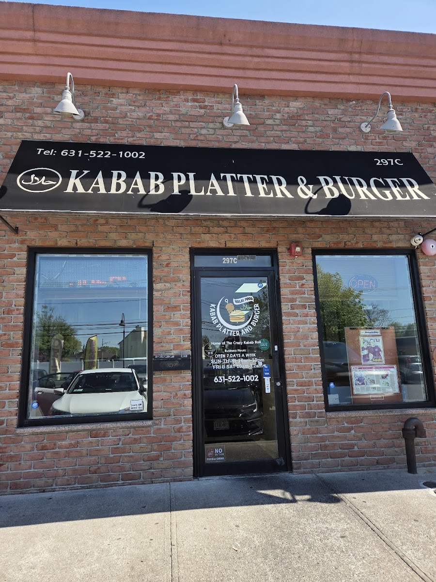 Kabab Platter & Burger