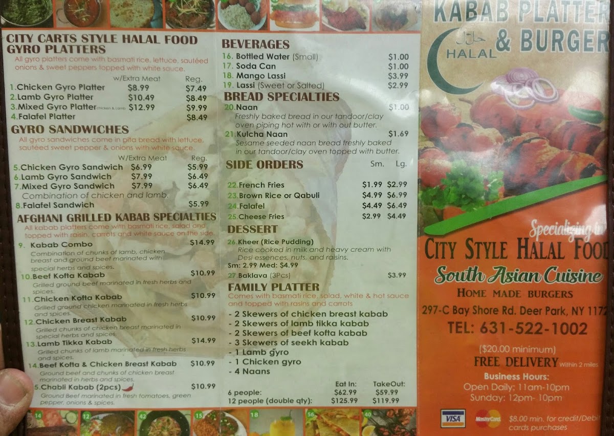 Kabab Platter & Burger Photo Menu 9