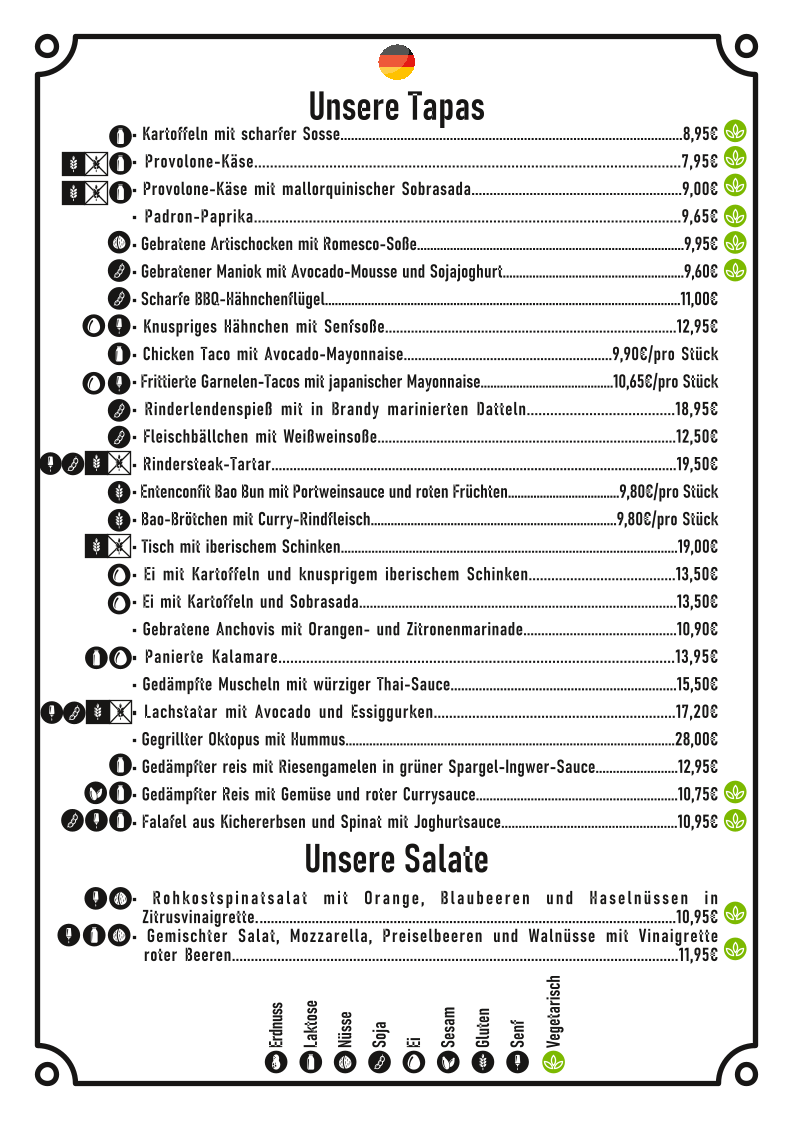 Restaurant Trentau Photo Menu 1