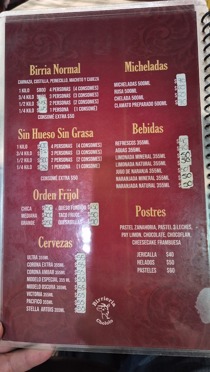 Birrieria Chololo Photo Menu 10