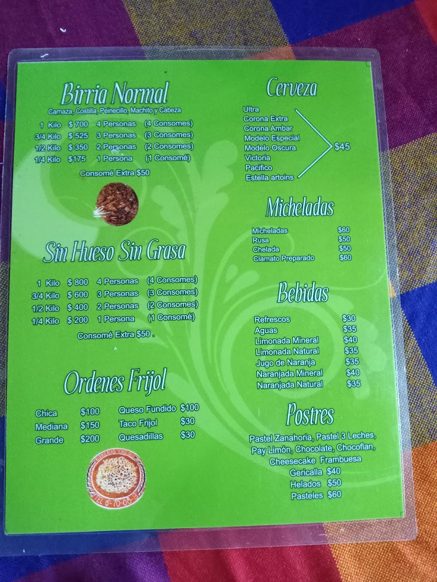 Birrieria Chololo Photo Menu 3