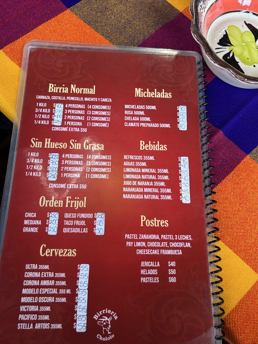 Birrieria Chololo Photo Menu 7