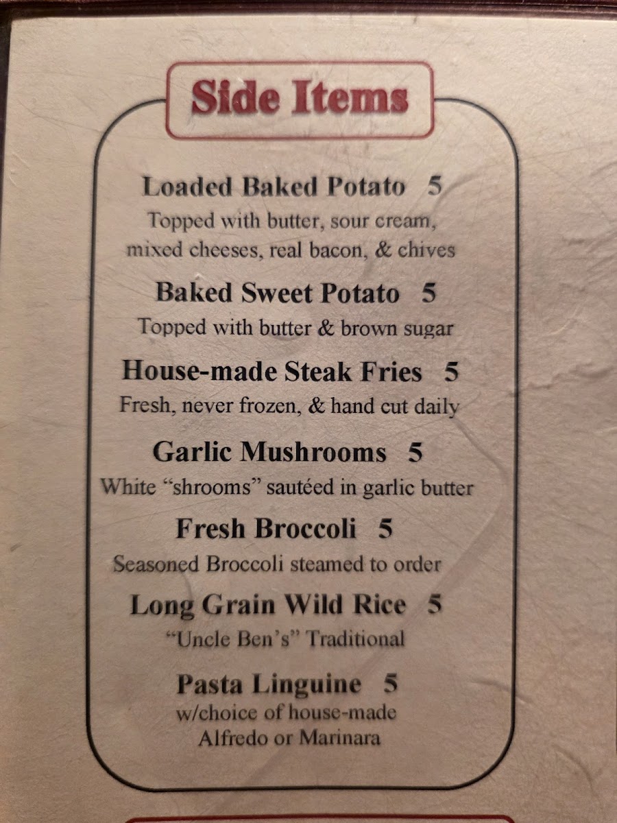 Percy & Willies Photo Menu 3