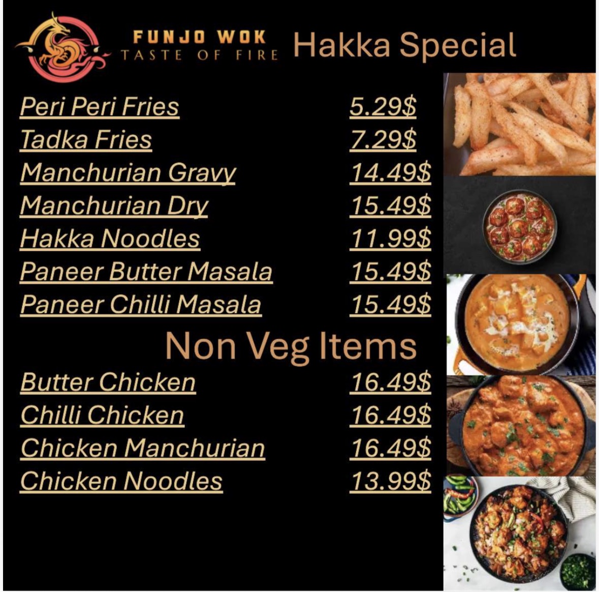 Funjo wok Photo Menu 6
