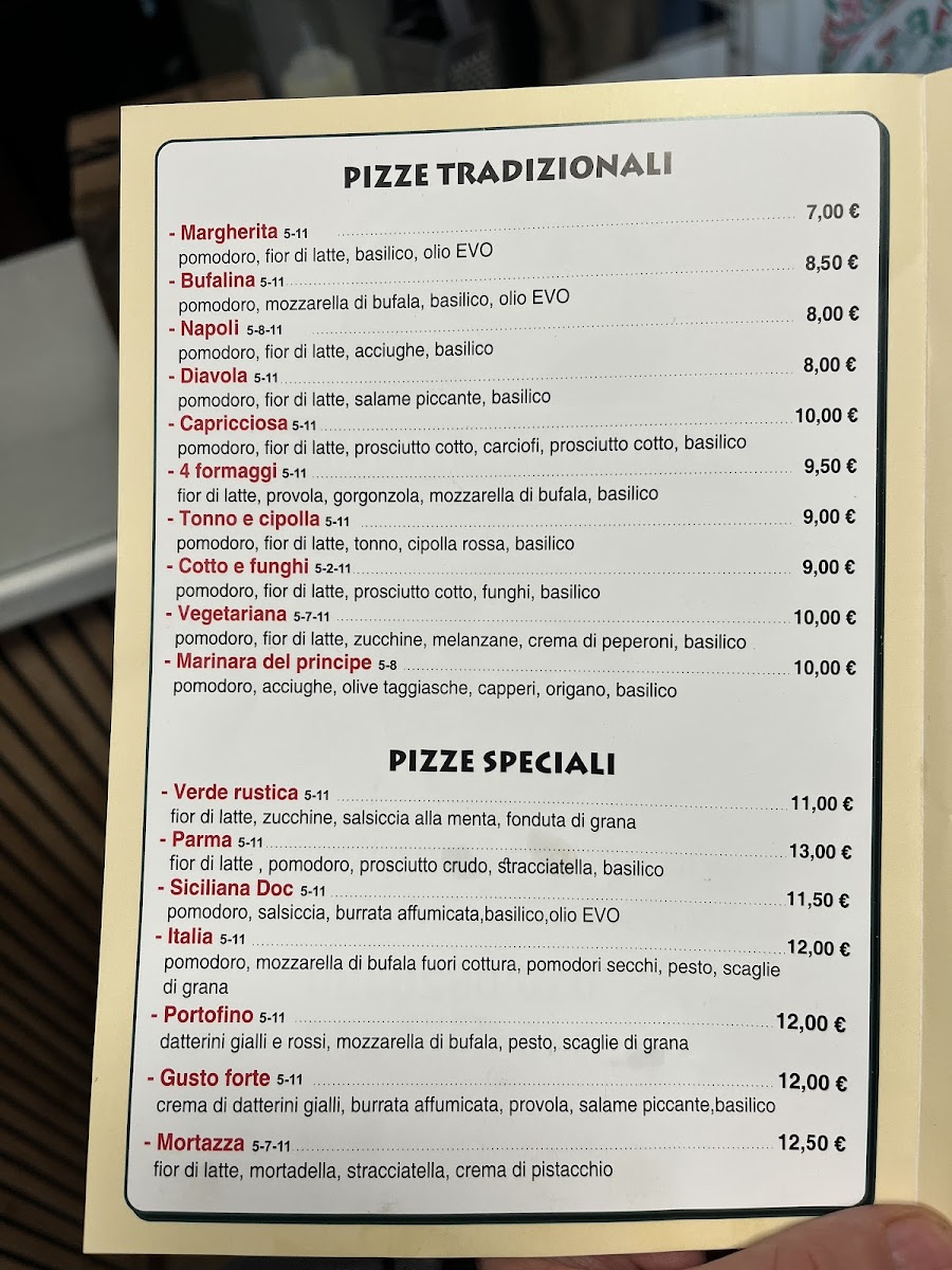 Bacia la Mano - Pizzeria d'Asporto Genova Photo Menu 3