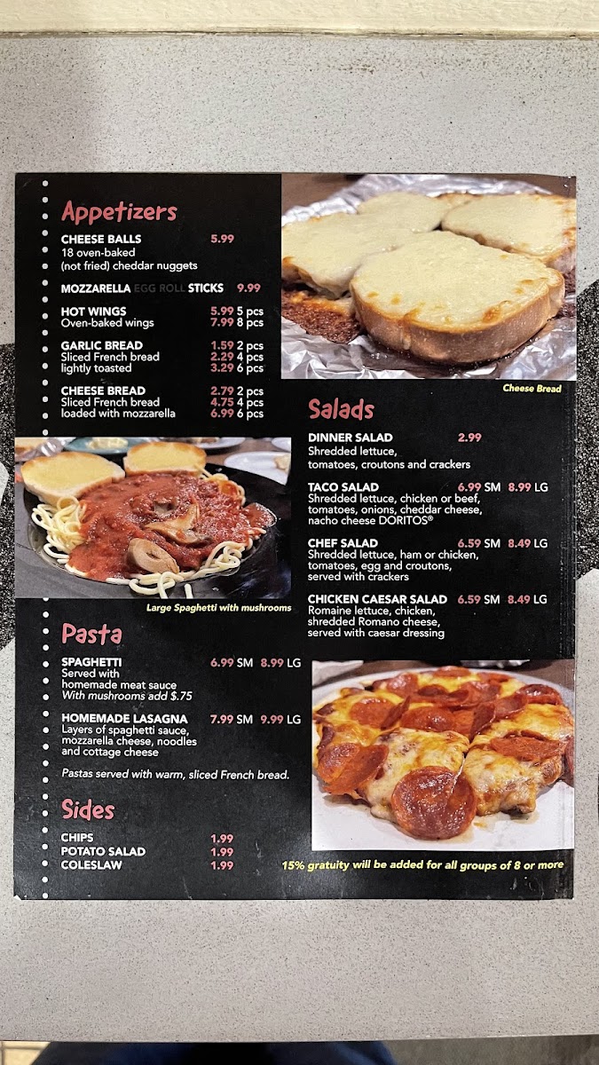Pasquale's Pizza | The Restaurant Photo Menu 3