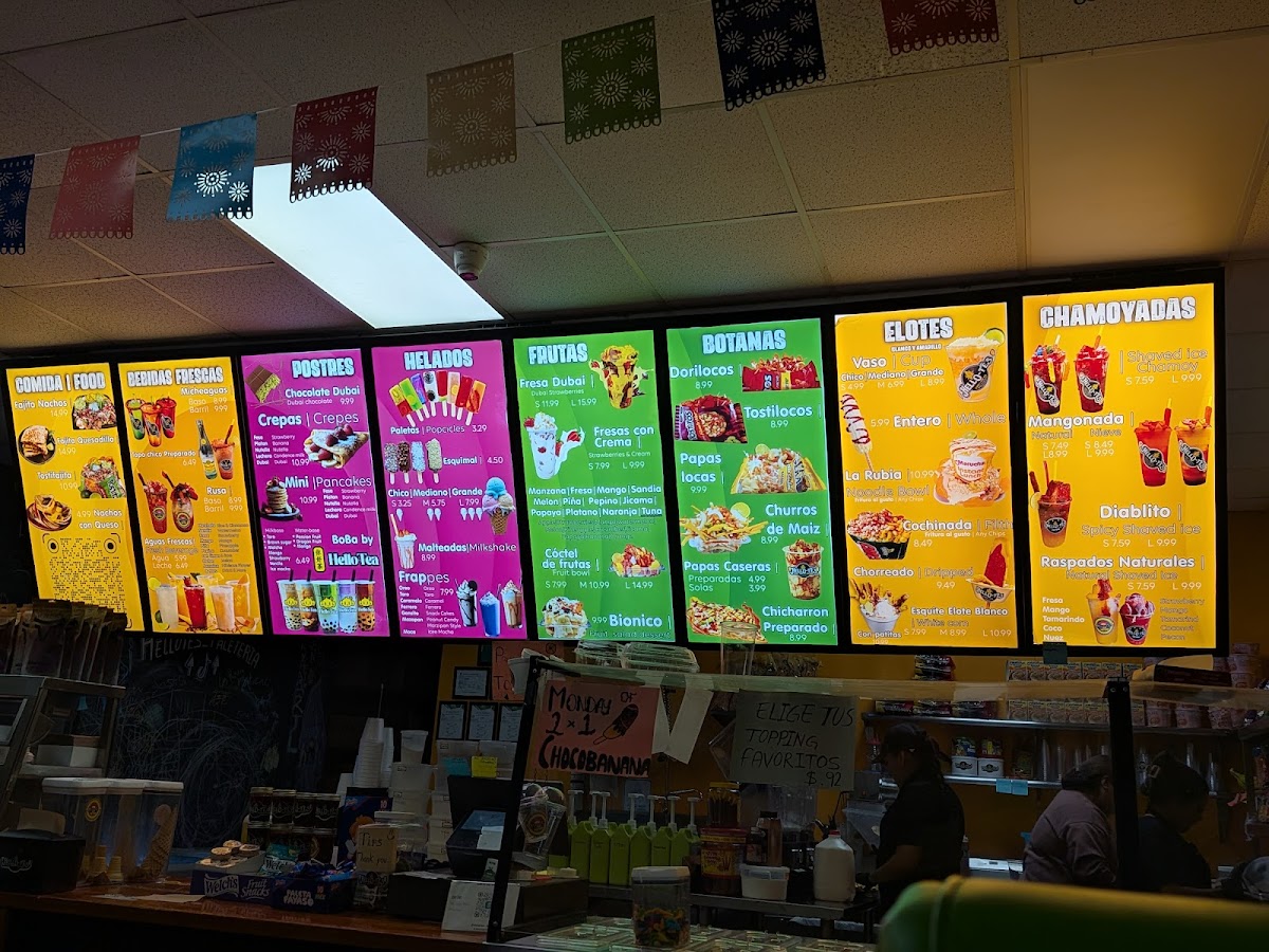 Hellotes Paleteria & Fruteria Photo Menu 2