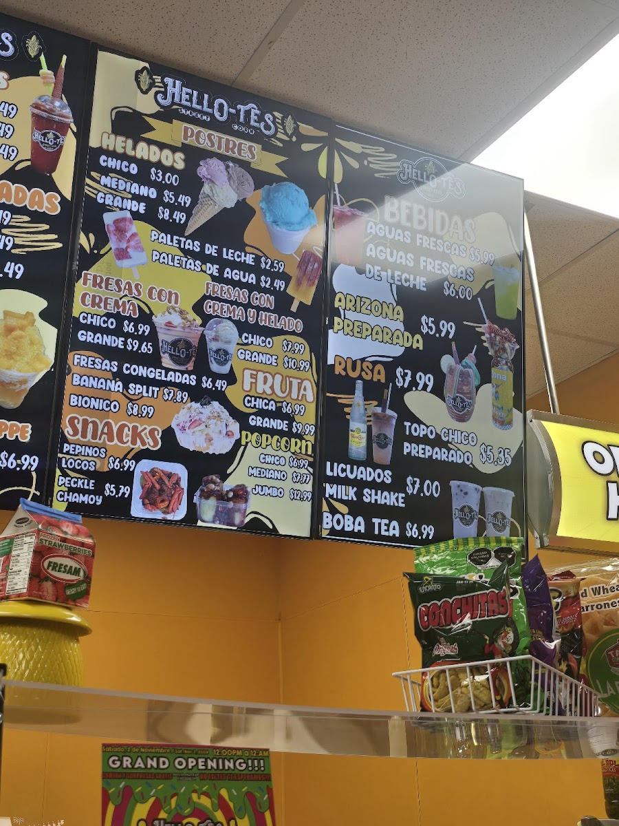 Hellotes Paleteria & Fruteria Photo Menu 7