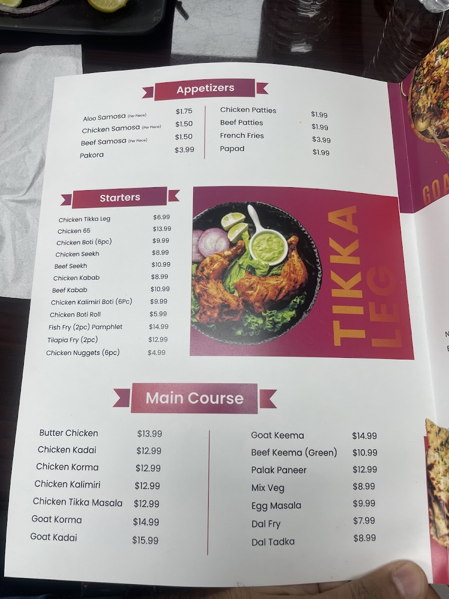 FOOD INN RESTAURANT Photo Menu 3