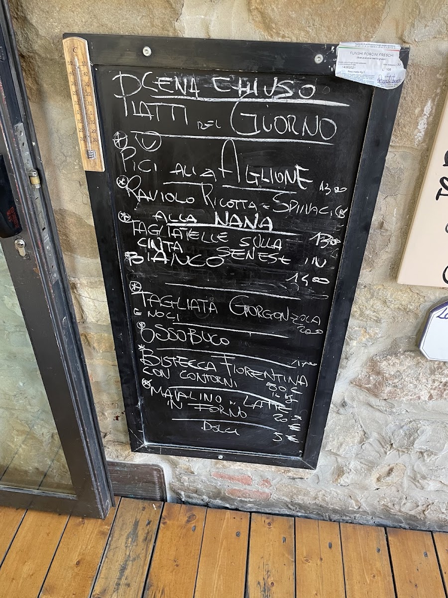 Osteria il Rifugio del Chianti Photo Menu 2