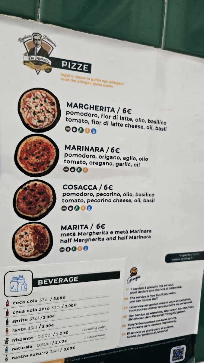 L'Antica Pizzeria da Michele Photo Menu 9